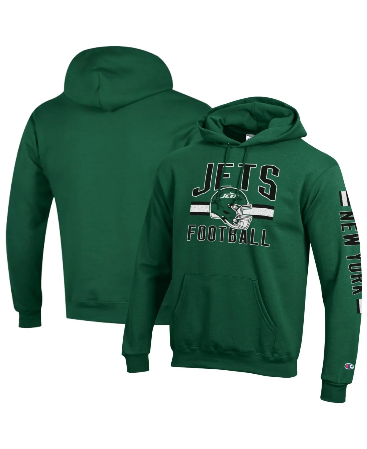 New York Jets Powerblend Graphic Hoodie by Champion