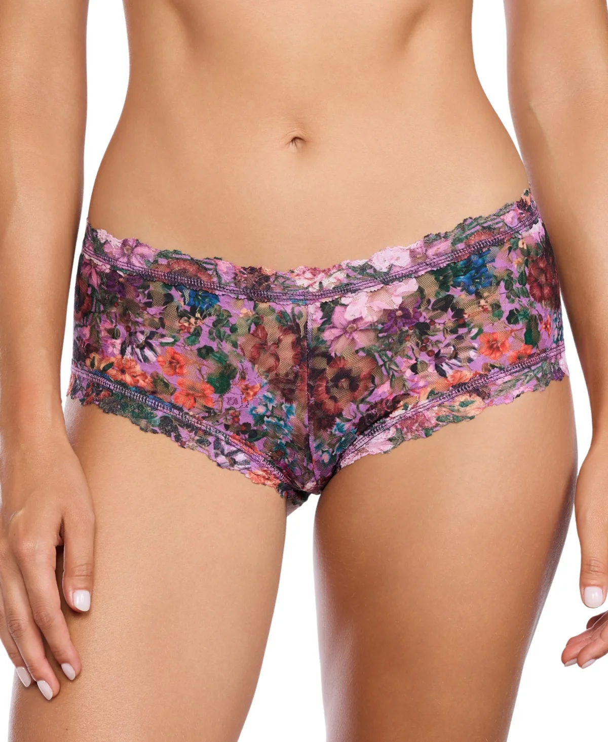 Floral Lace Boyshort Panty by Hanky Panky