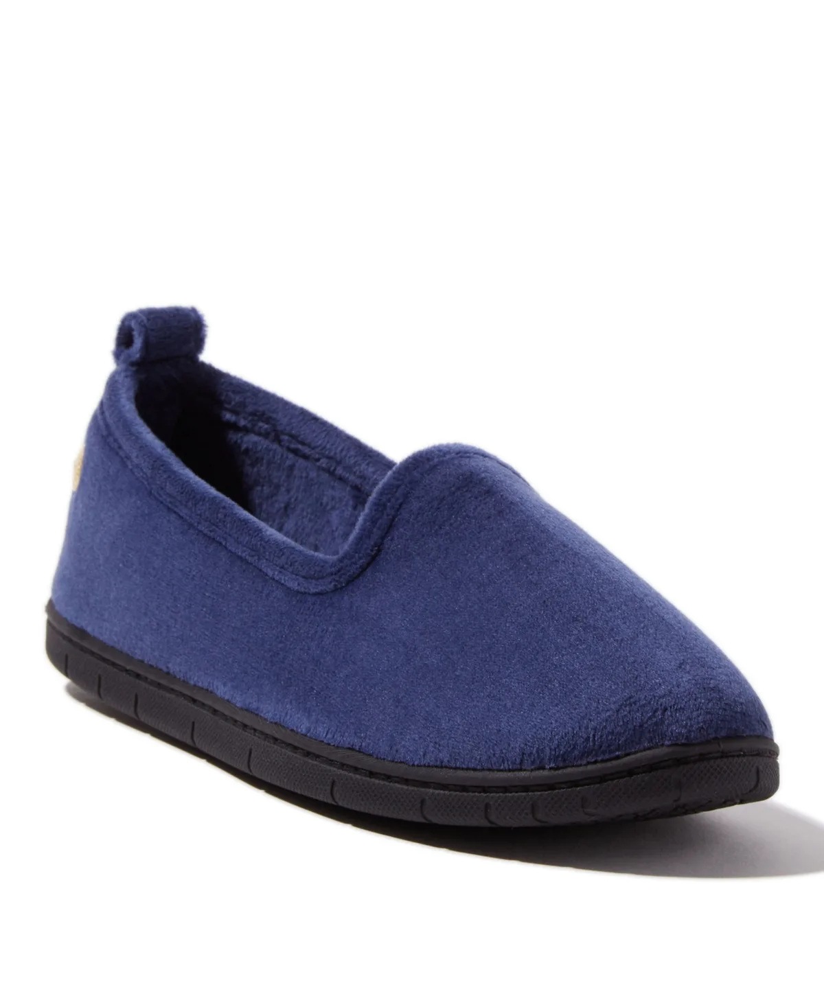 Rachel Velour Closed Back Loafer by Dearfoams