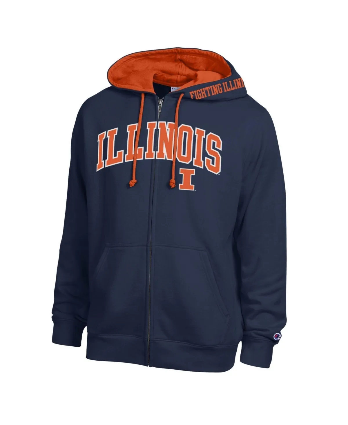 Full-Zip Graphic Classic-Fit Hoodie by Champion