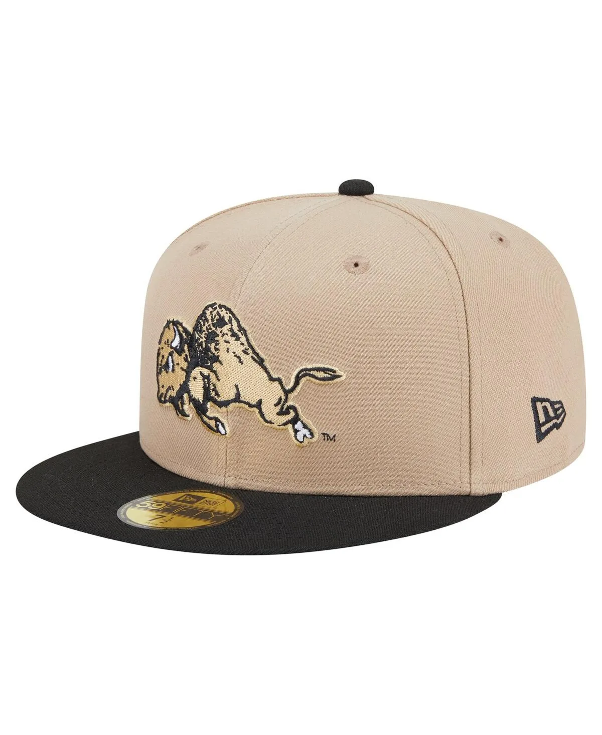 Colorado Buffaloes Throwback Two-Tone 59FIFTY Fitted Hat