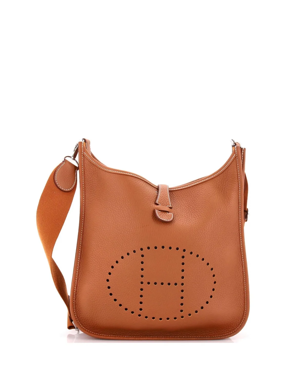 Pre-Owned Hermes Pm Evelyne Bag Gen Iii Clemence by Hermes