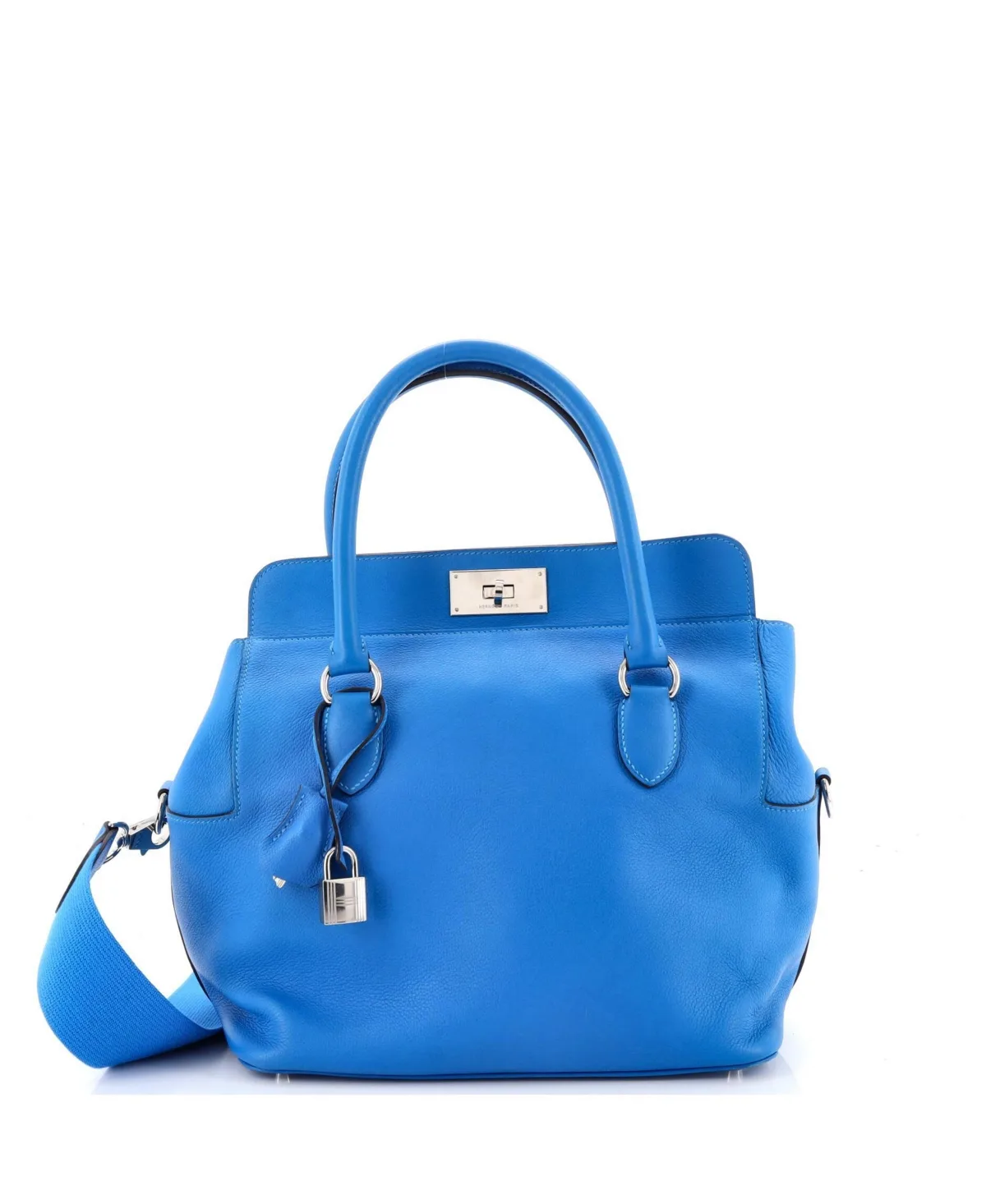 Pre-Owned Hermes 26 Toolbox Bag Evercolor by Hermes