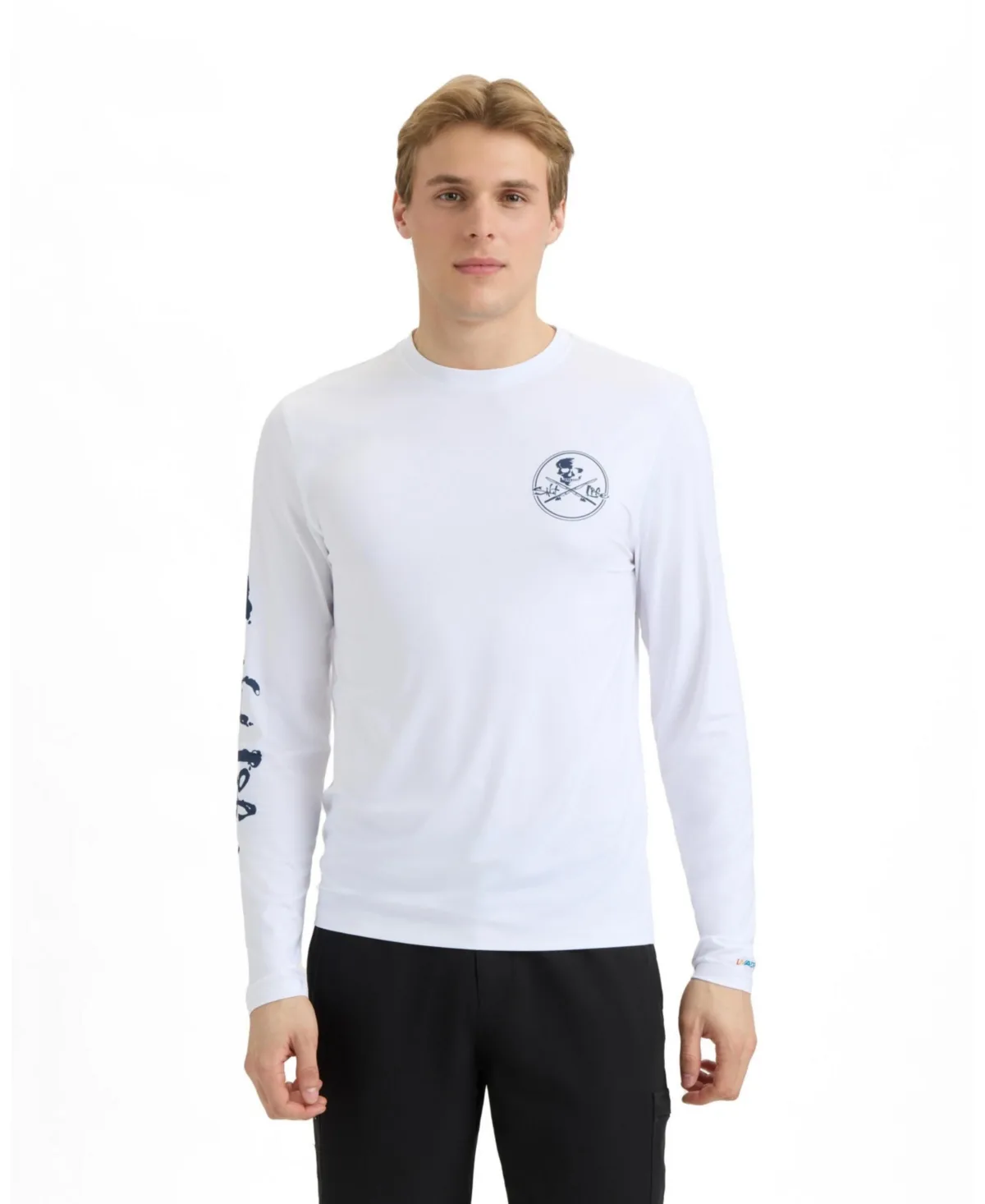 Skull and Poles Long Sleeve Slx Performance Tee by Salt Life