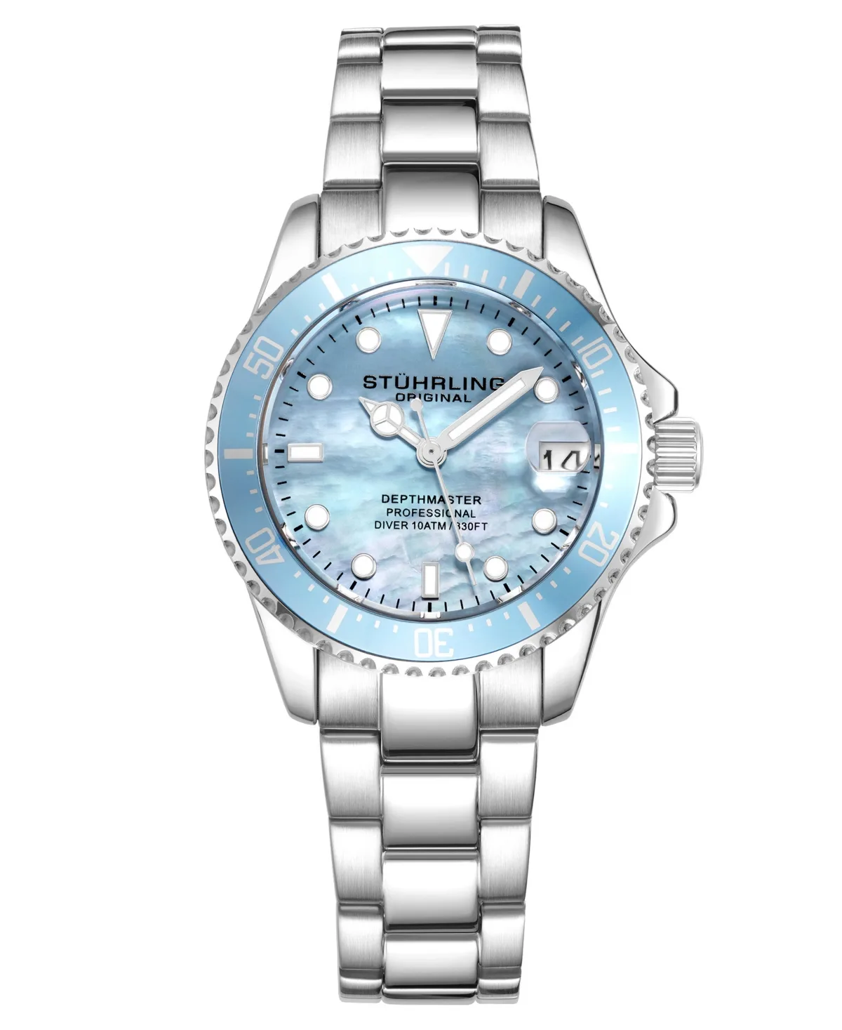 Tone Stainless Steel Bracelet Watch 32mm by Stuhrling