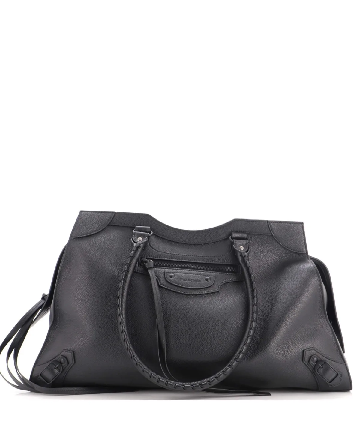 Pre-Owned Neo Classic City Bag Large Leather Satchel by Balenciaga
