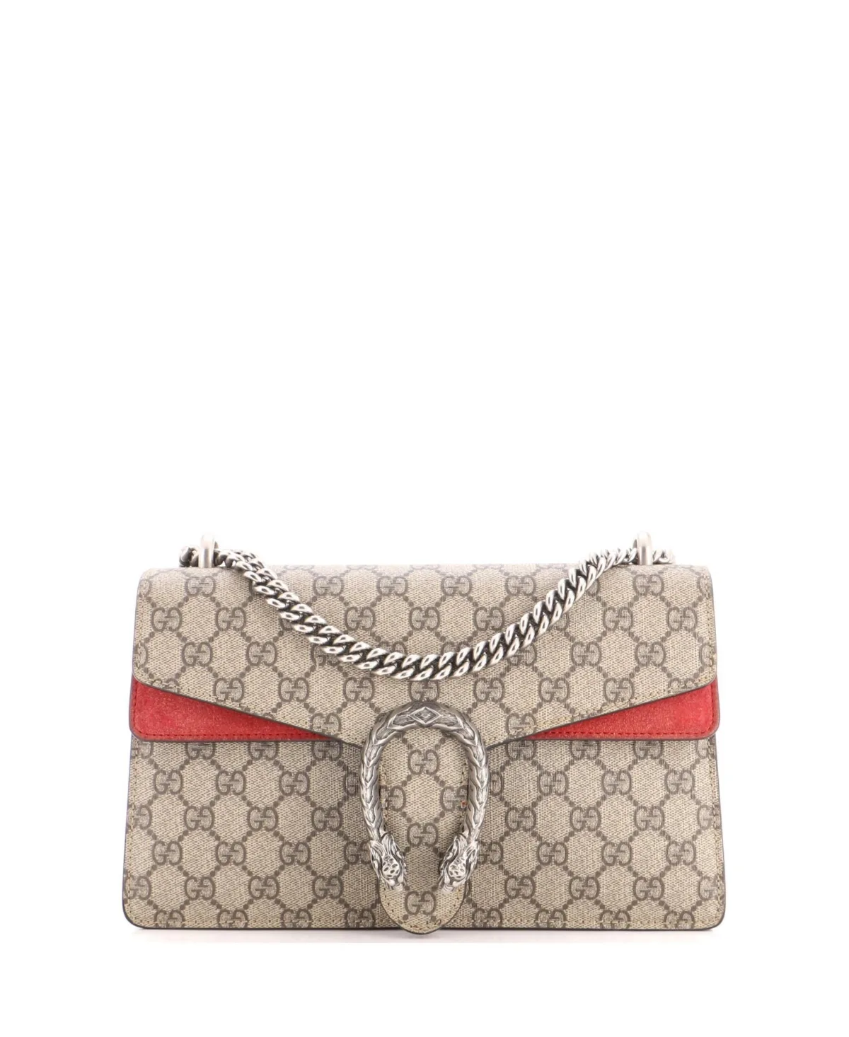 Pre-Owned Small Dionysus Bag Gg Coated Canvas