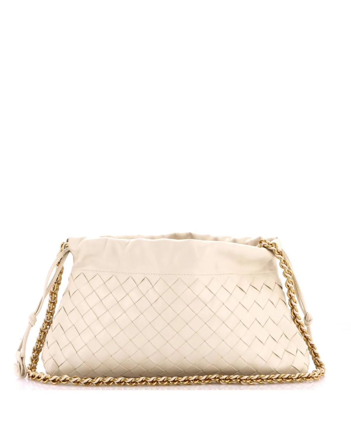 Pre-Owned Medium Notte Dustbag Shoulder Bag Intrecciato Nappa
