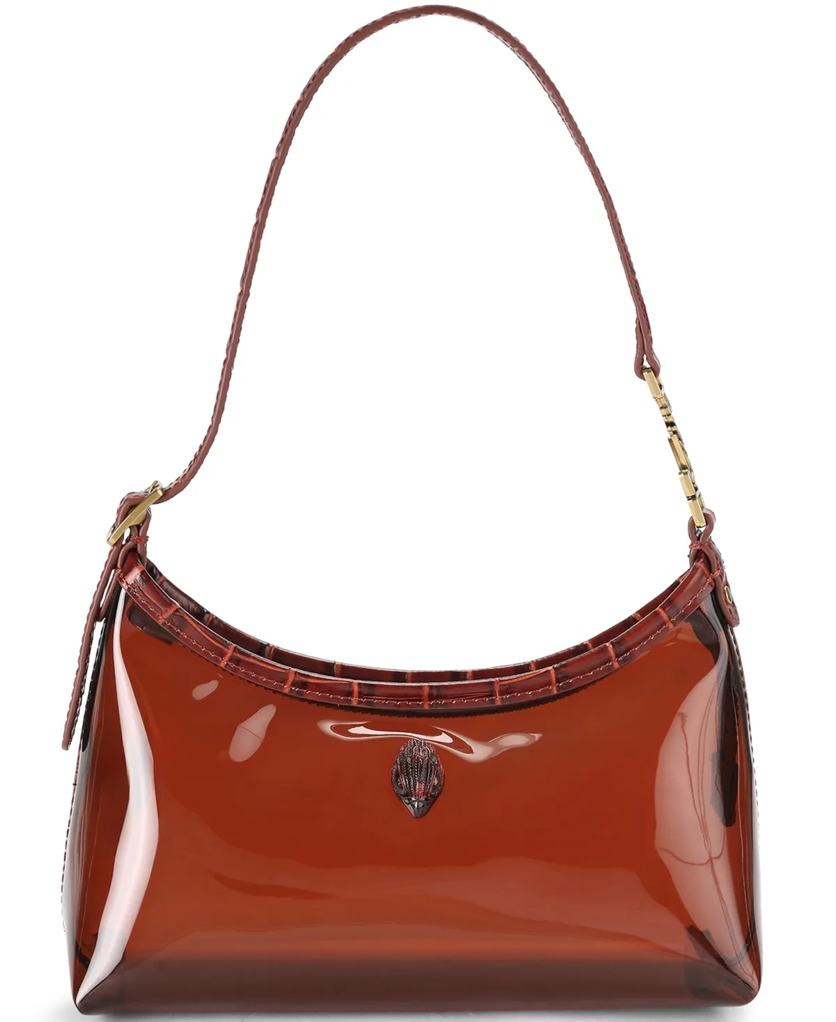Small Sling Vinyl Shoulder Handbag by Kurt Geiger