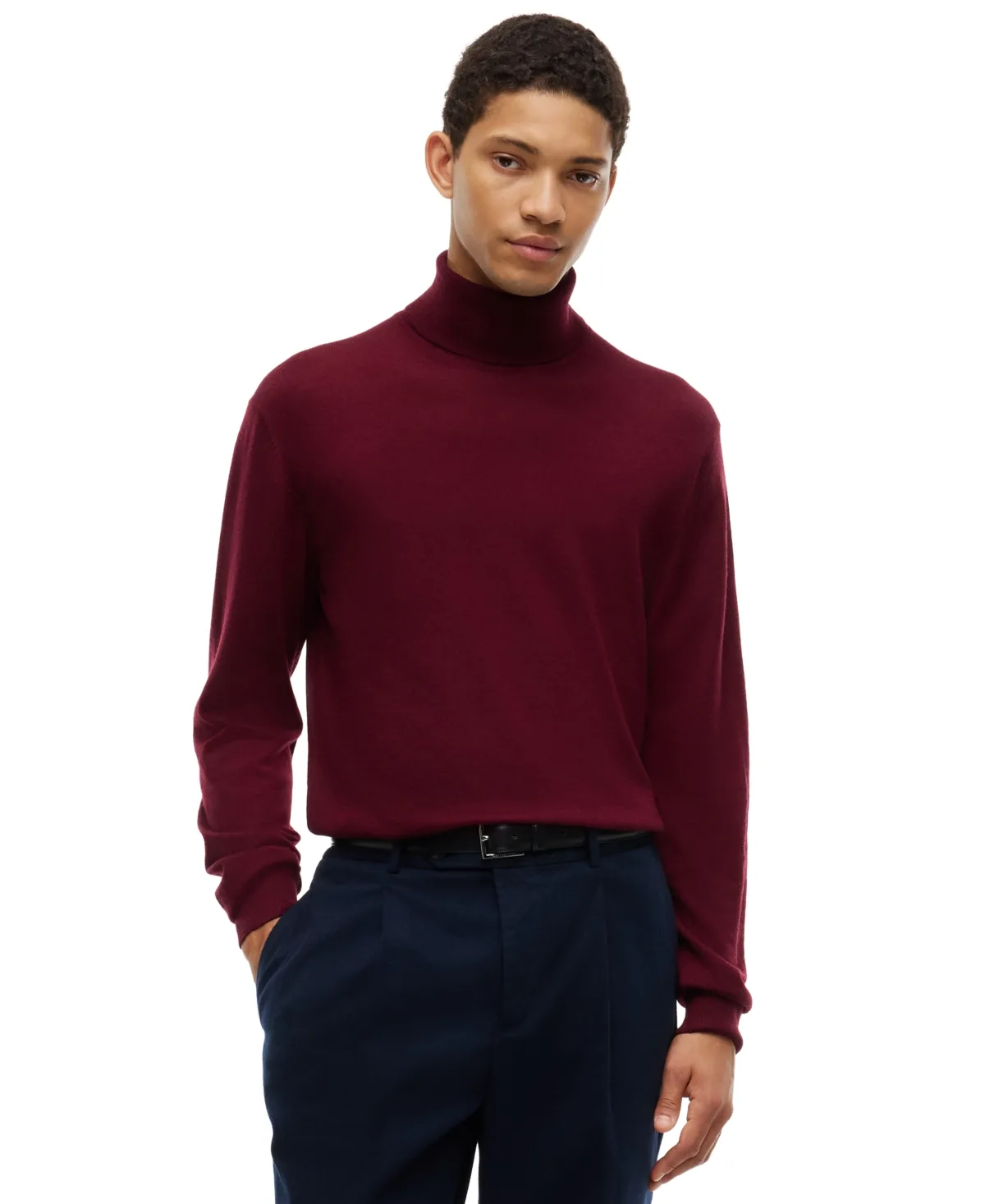 New York Merino Wool Turtleneck Sweater by Tommy Hilfiger