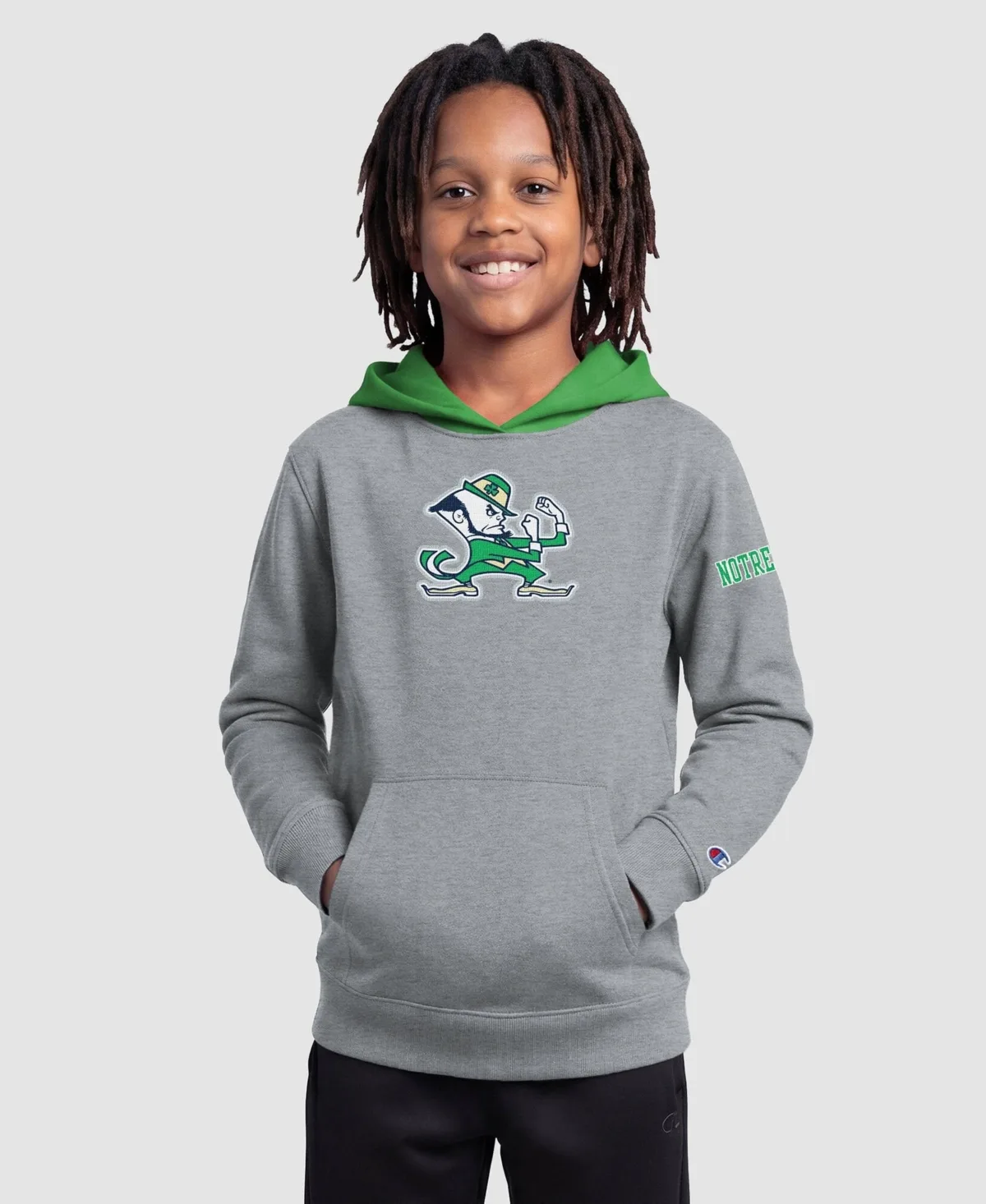 Miami Heat Kangaroo-Pocket Long-Sleeve Hoodie by Champion