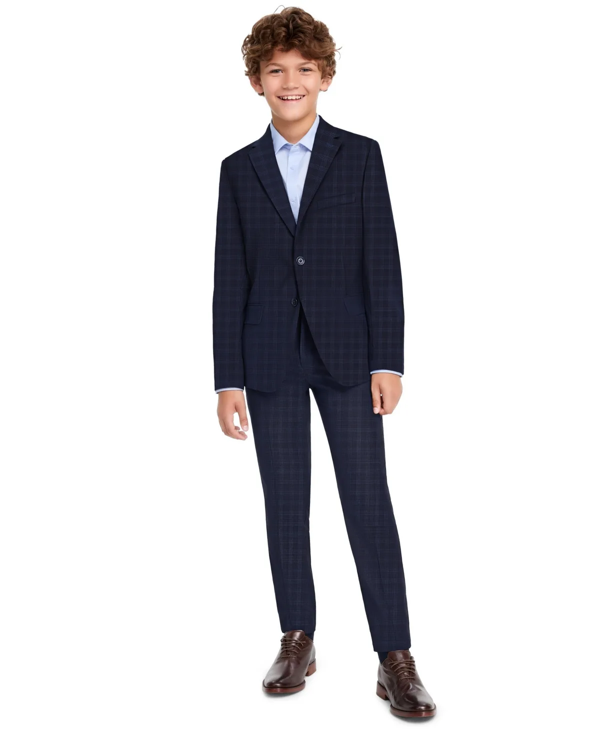 Slim-Fit Two-Button Jacket and Pants, 2-Piece Set by Kenneth Cole