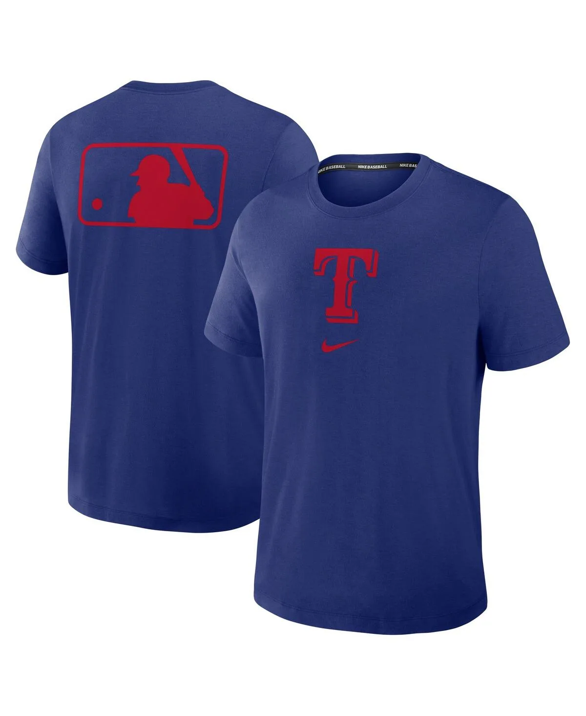 Texas Rangers Authentic Collection Early Work Tri-Blend Performance T-Shirt