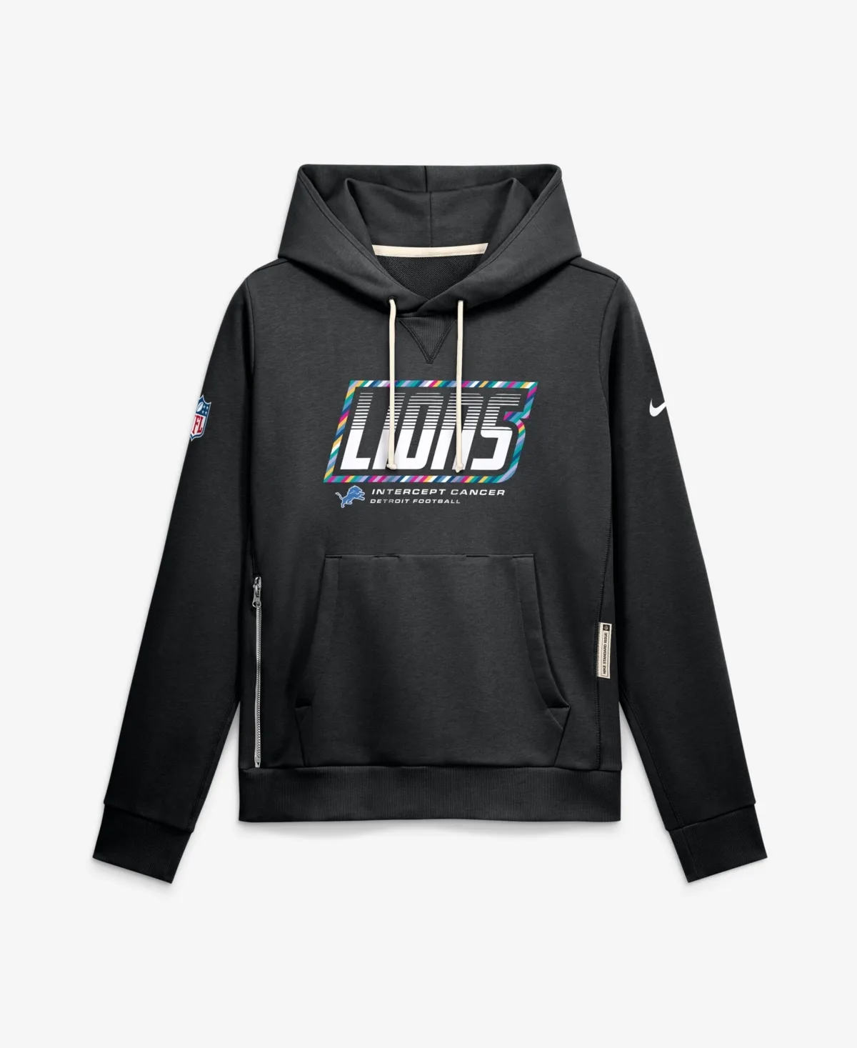 Detroit Lions 2026 Nfl Crucial Catch Sideline Standard Issue Dri-Fit Pullover Hoodie by Nike