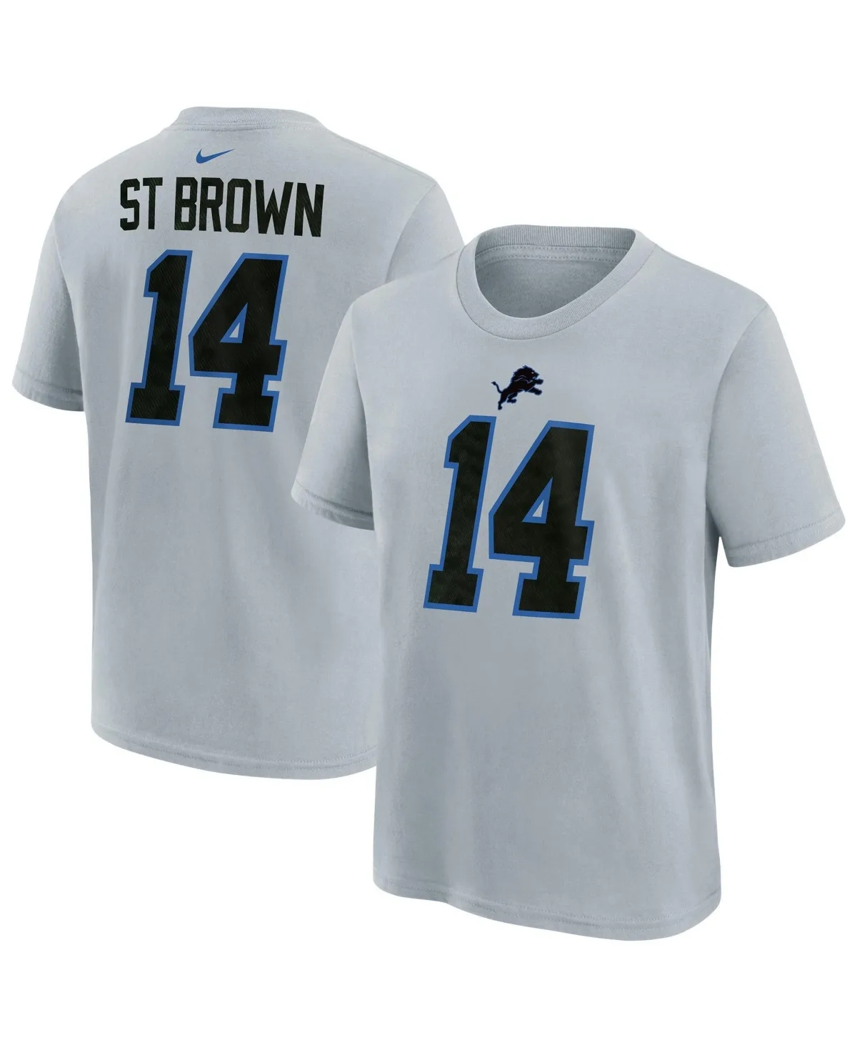 Amon-Ra St. Brown Detroit Lions 2026 Rivalries Collection Name & Number T-Shirt by Nike