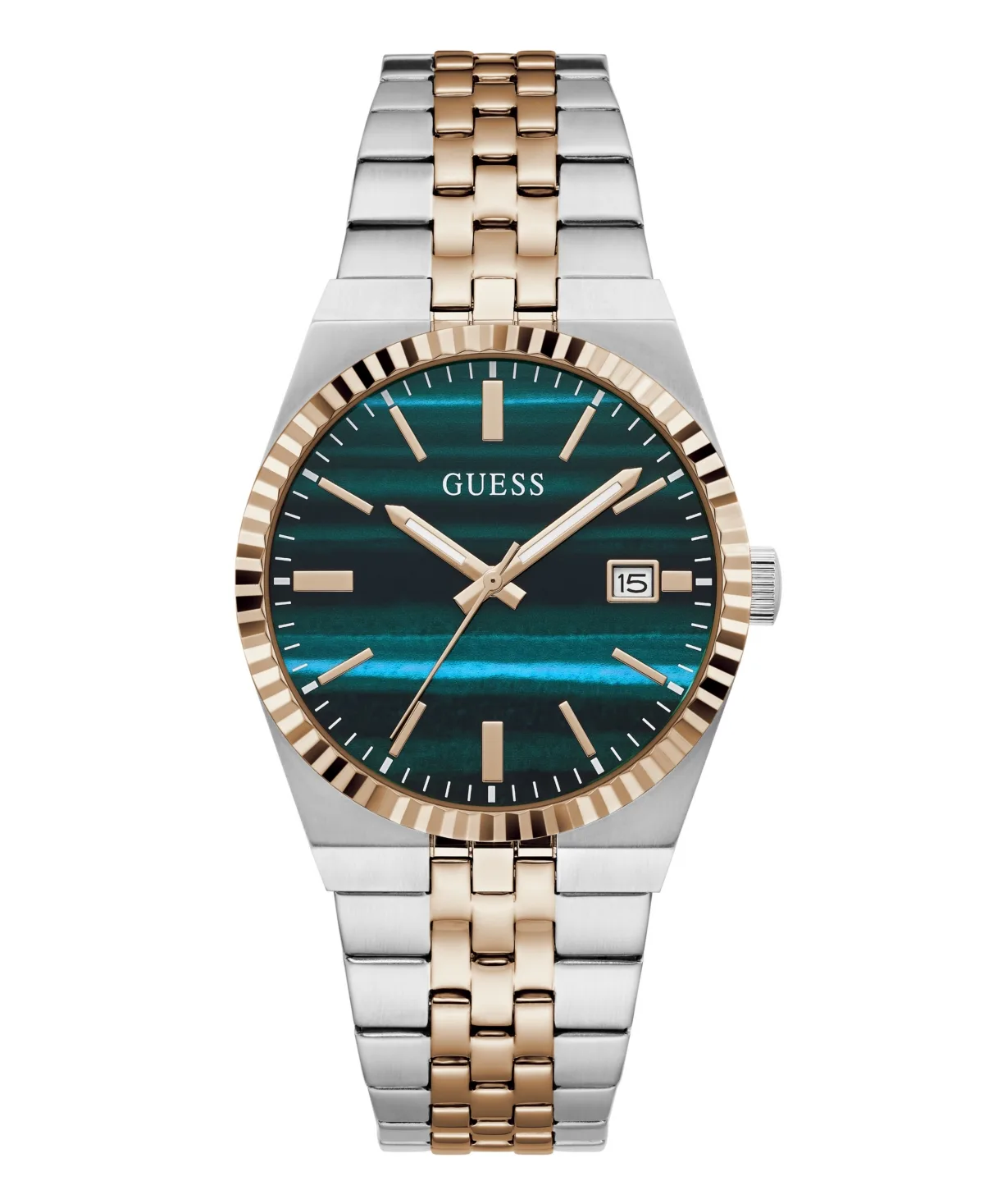 Quartz Two-Tone Stainless Steel Watch 39mm by GUESS