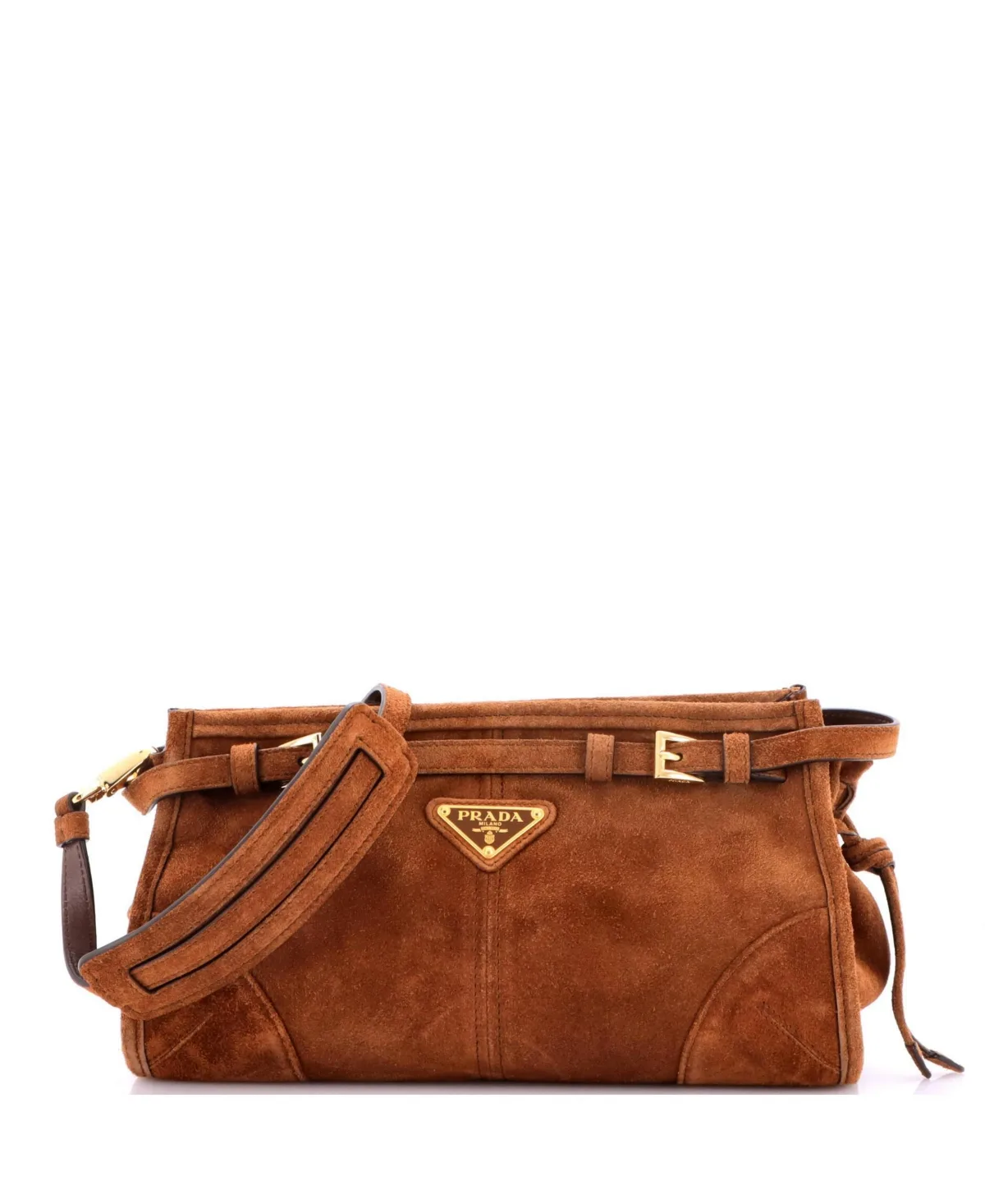 Pre-Owned Small Bonnie Handbag Suede