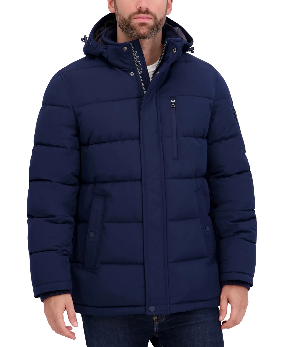 Hooded Regular-Fit Puffer Parka by Nautica