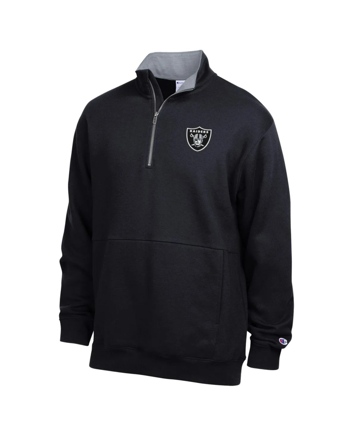 Las Vegas Raiders Fleece Quarter-Zip Pullover by Champion