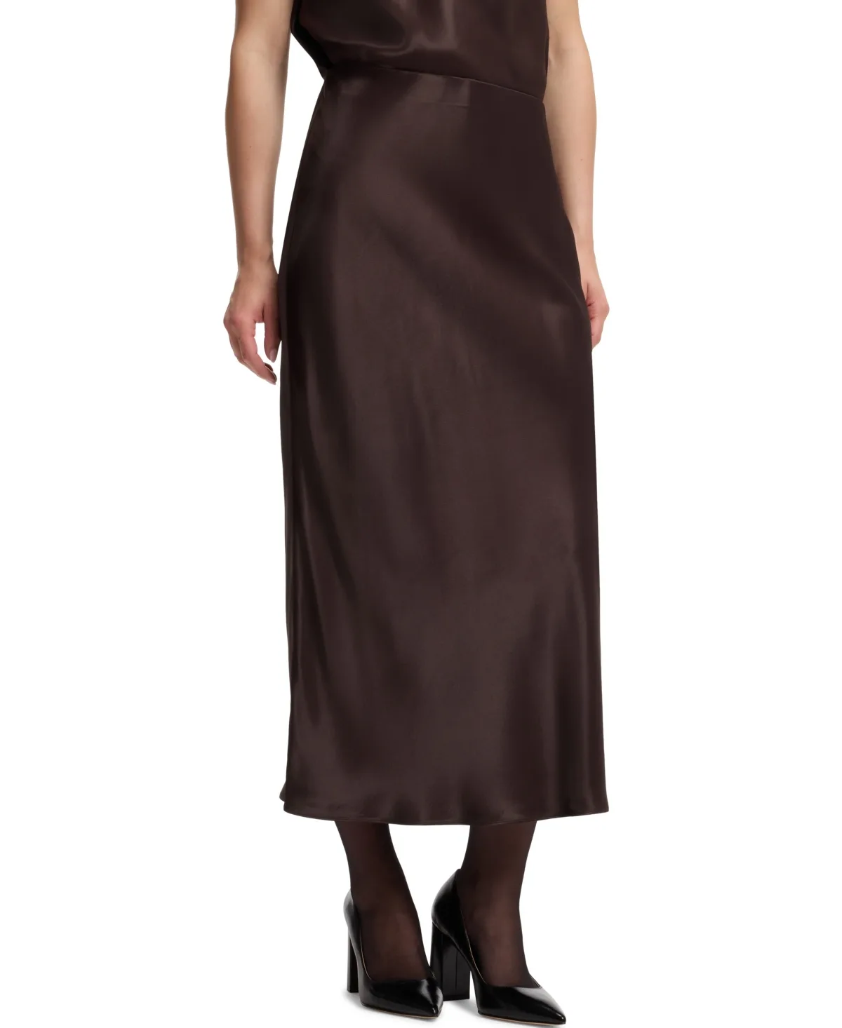 Boss by Hugo Boss High-Waisted A-Line Midi Skirt