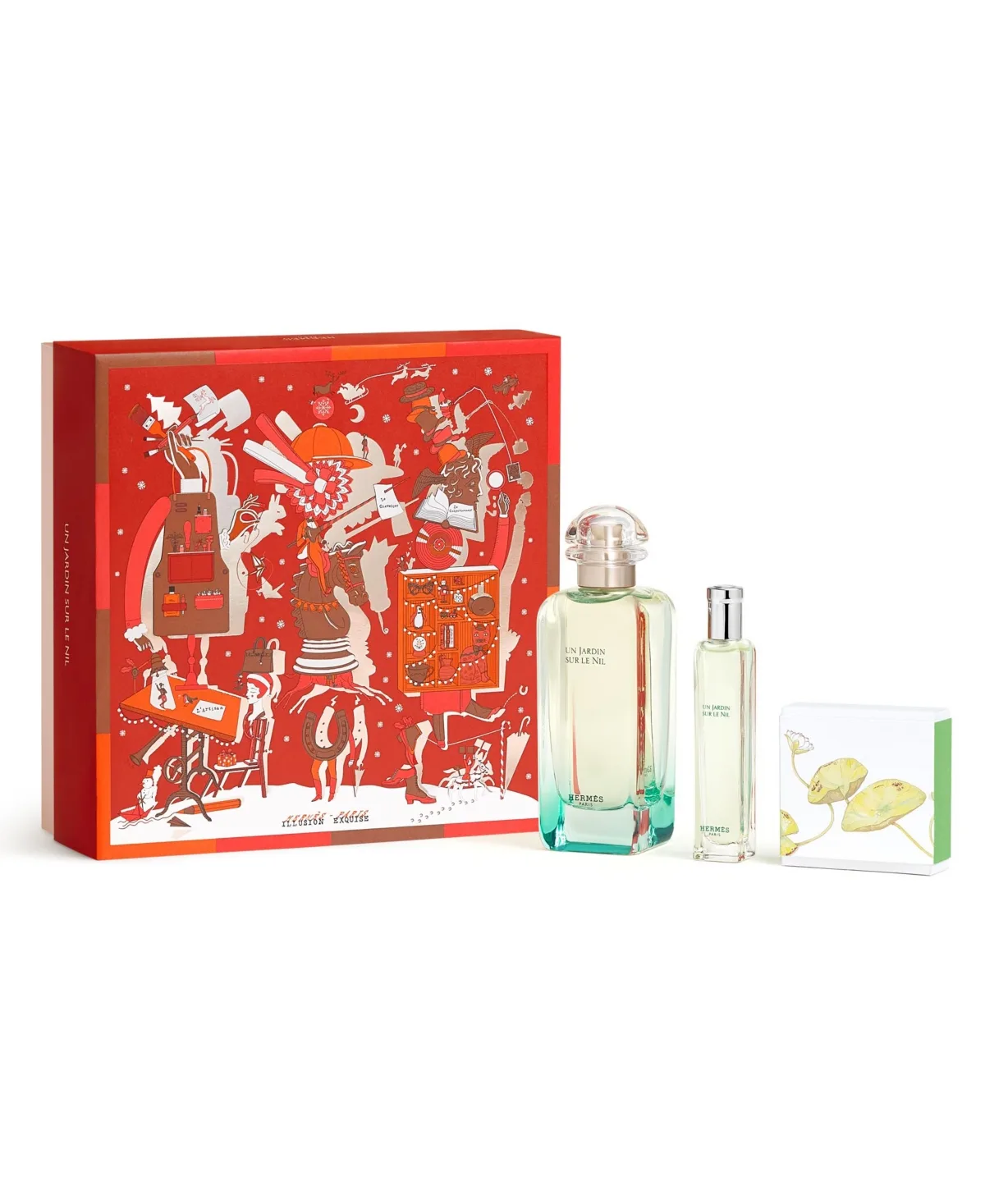 3-Piece Jardin Sur Le Nil Eau De Toilette Gift Set by Hermes