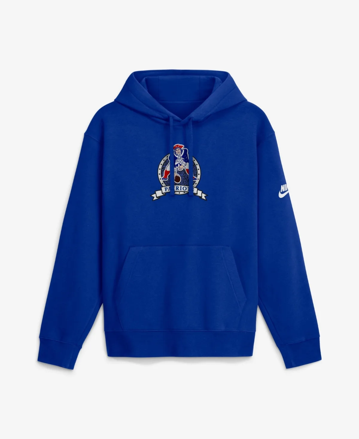 New England Patriots Short Pass Rewind Club Fleece Hoodie by Nike