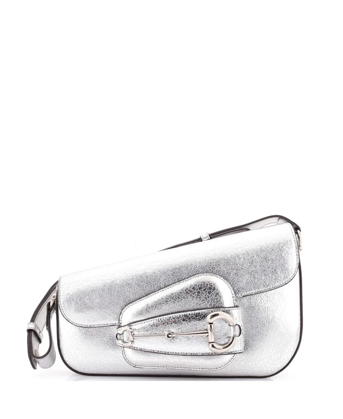 Pre-Owned Small Horsebit 1955 Asymmetric Shoulder Bag Leather by Gucci