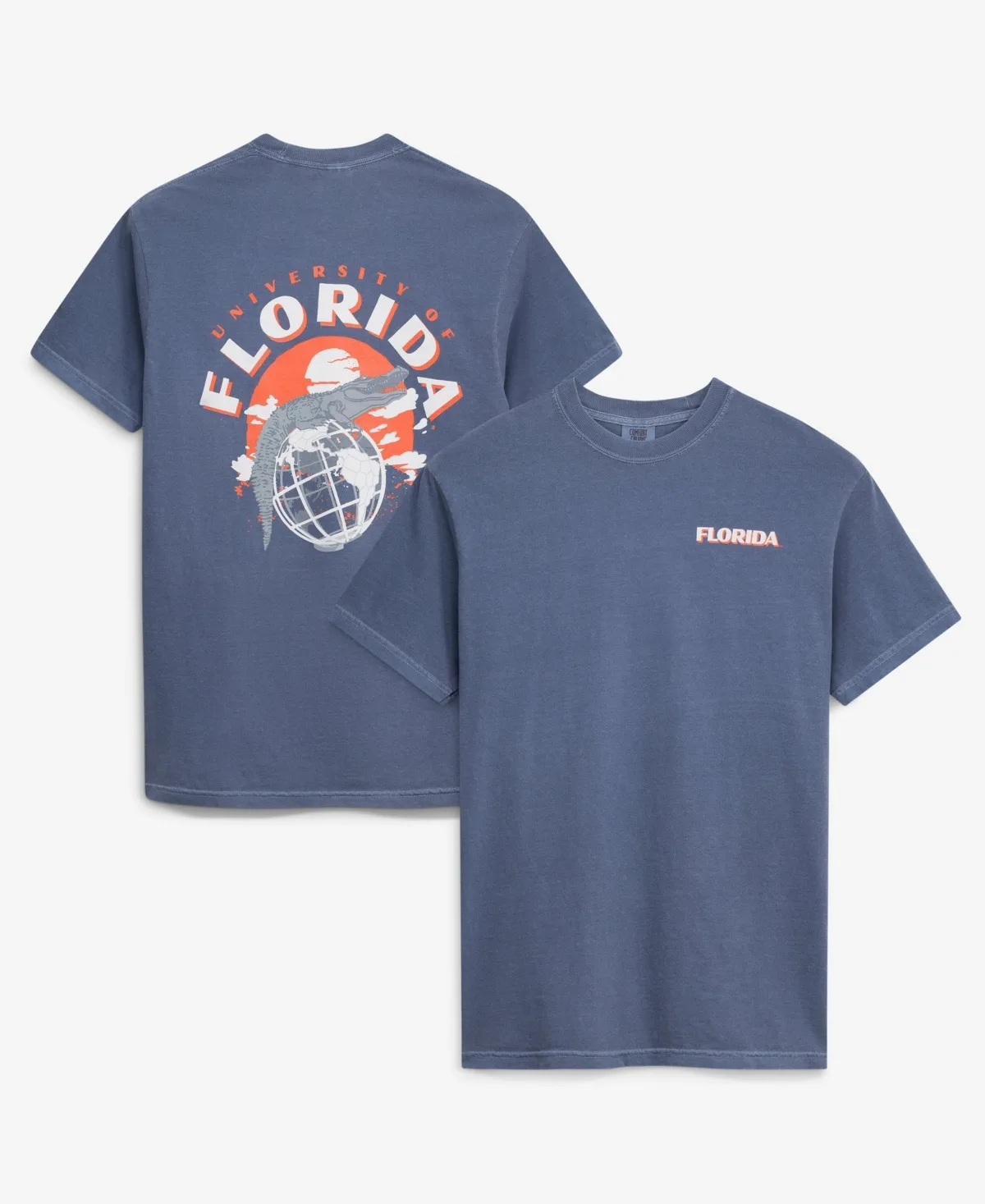 Florida Gators Team Statue Crewneck Graphic T-Shirt by Image One