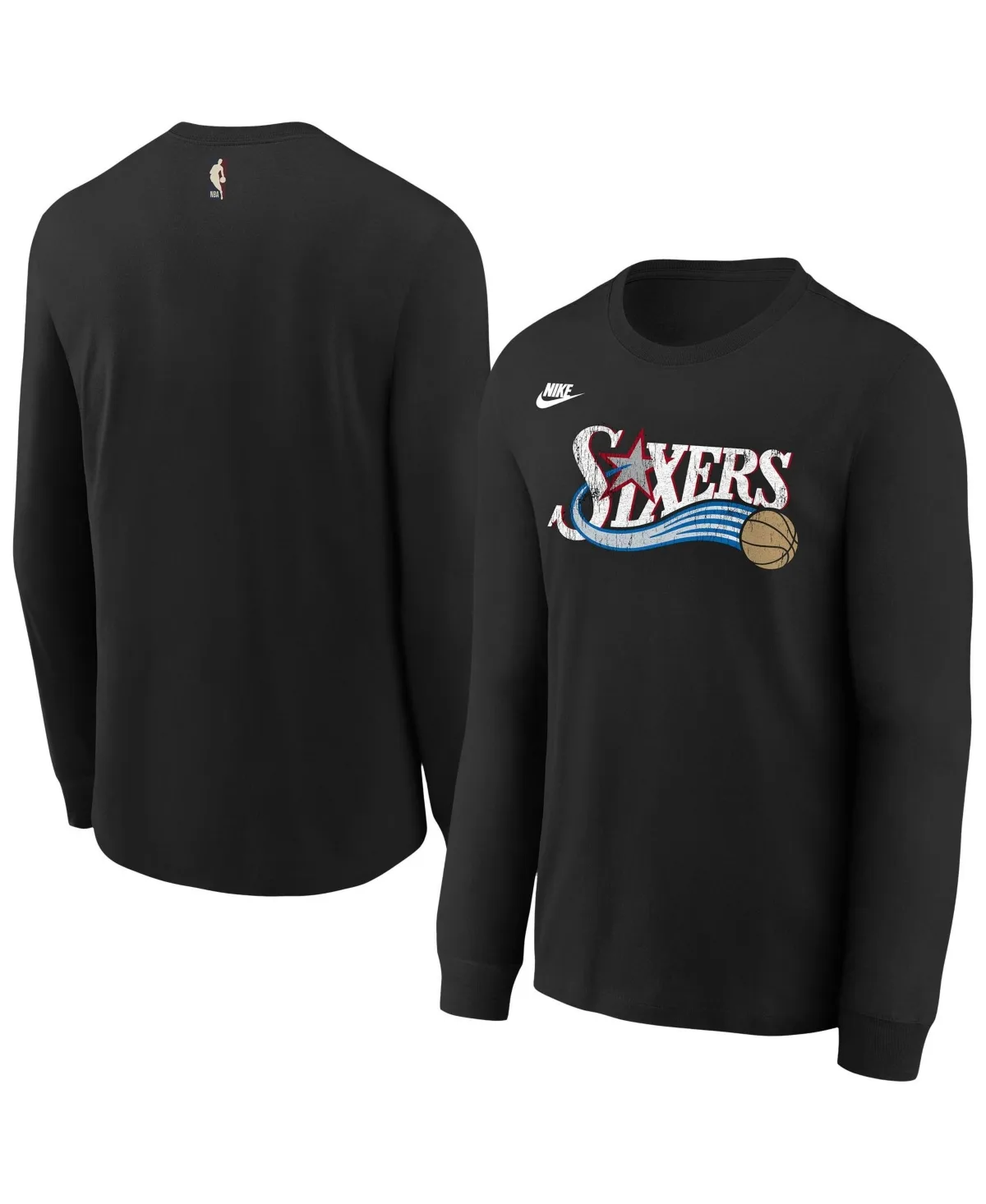 Hardwood Classics Graphic Long-Sleeve Retro T-Shirt by Nike