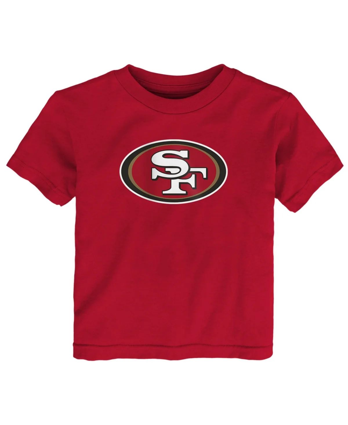 San Francisco 49ers Primary Logo Crewneck T-Shirt by Outerstuff