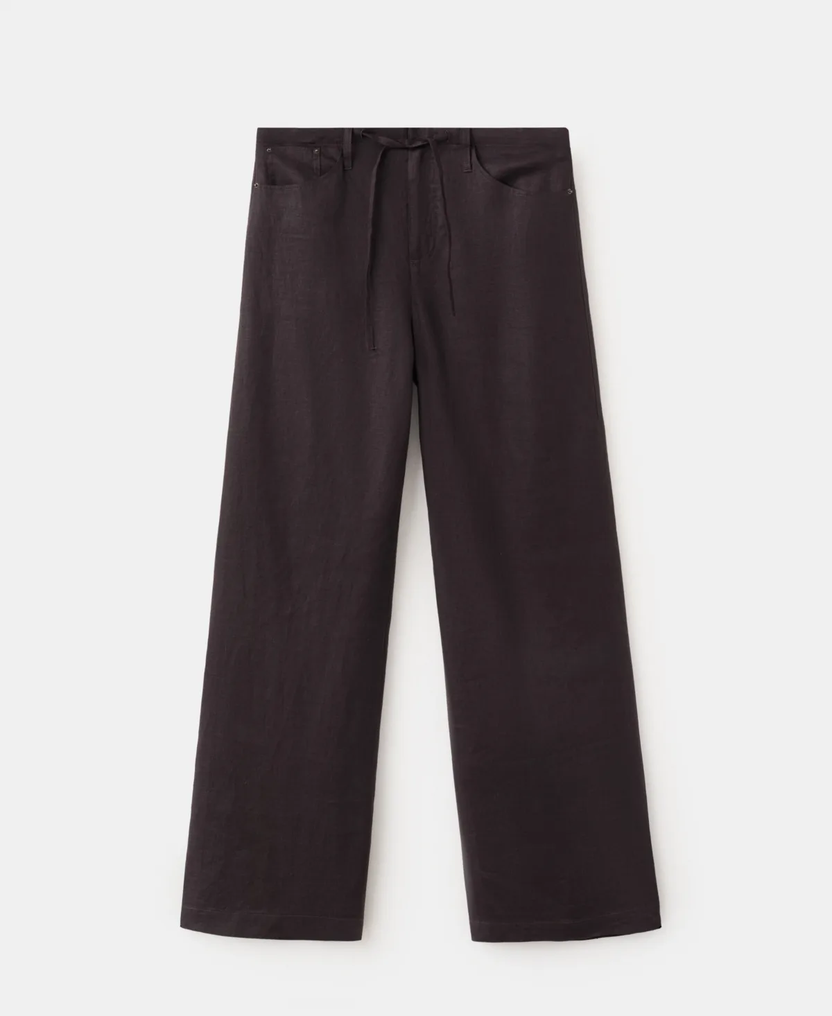 Bow Linen Pants by Mango