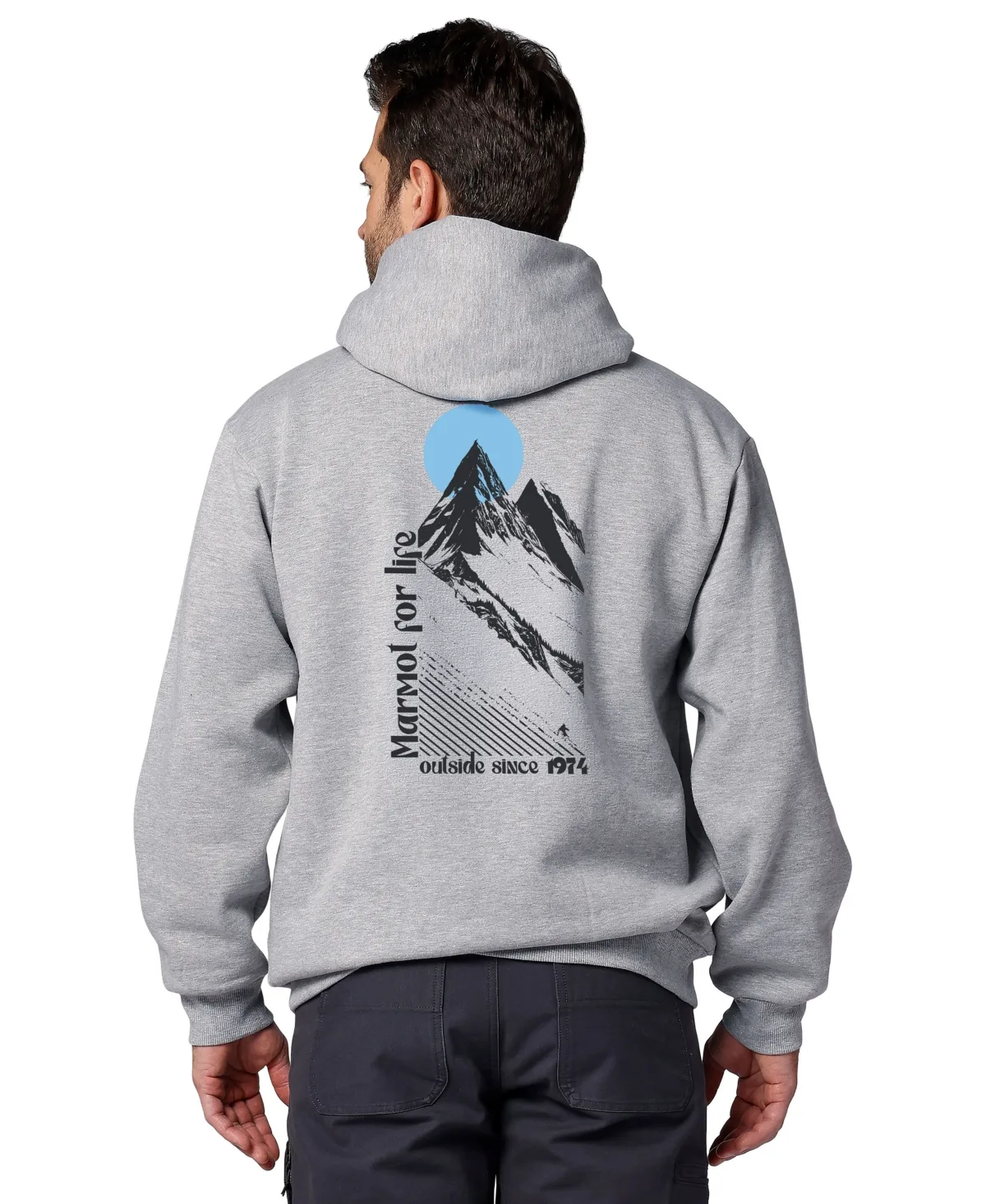 Dawn Patrol Graphic Fleece Hoodie by Marmot