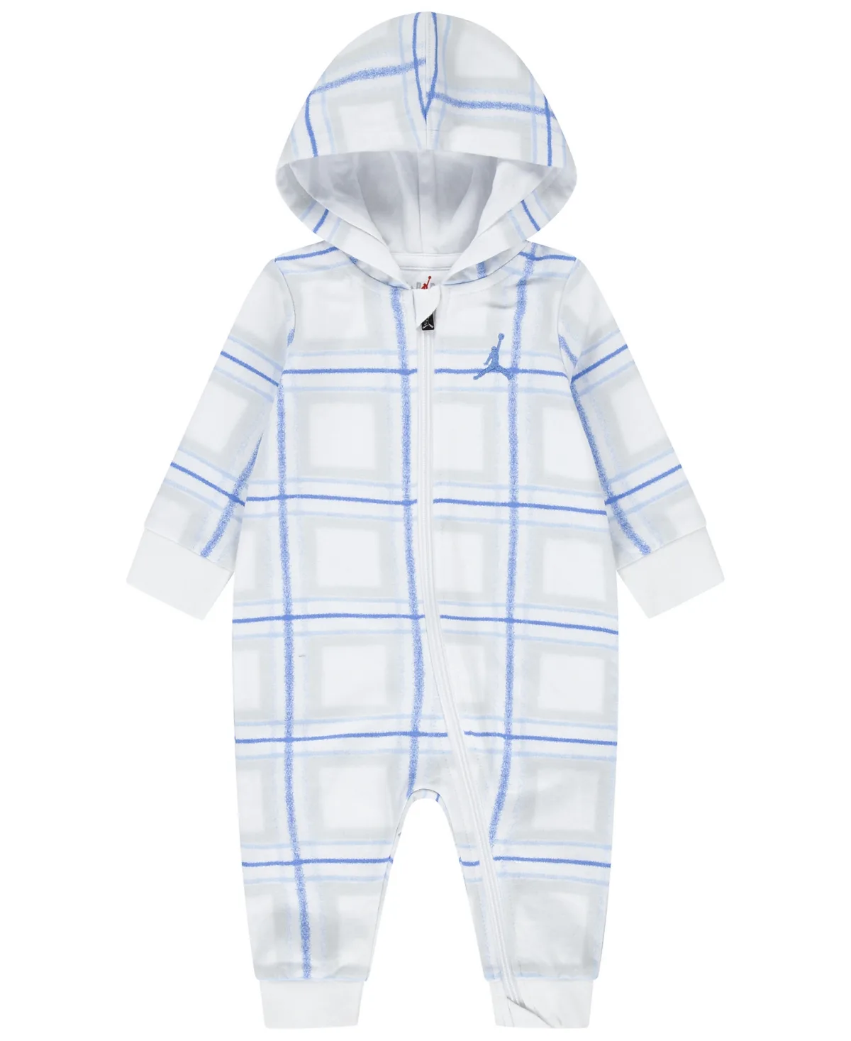 Brooklyn Essentials Hooded Long-Sleeve Full-Zip Onesie by Jordan