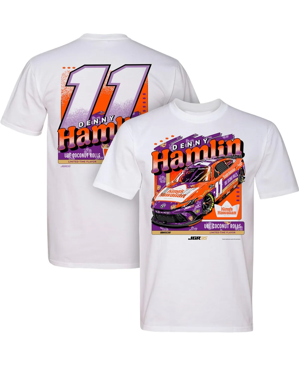 Denny Hamlin Kings Hawaiian T-Shirt by Classic Ink
