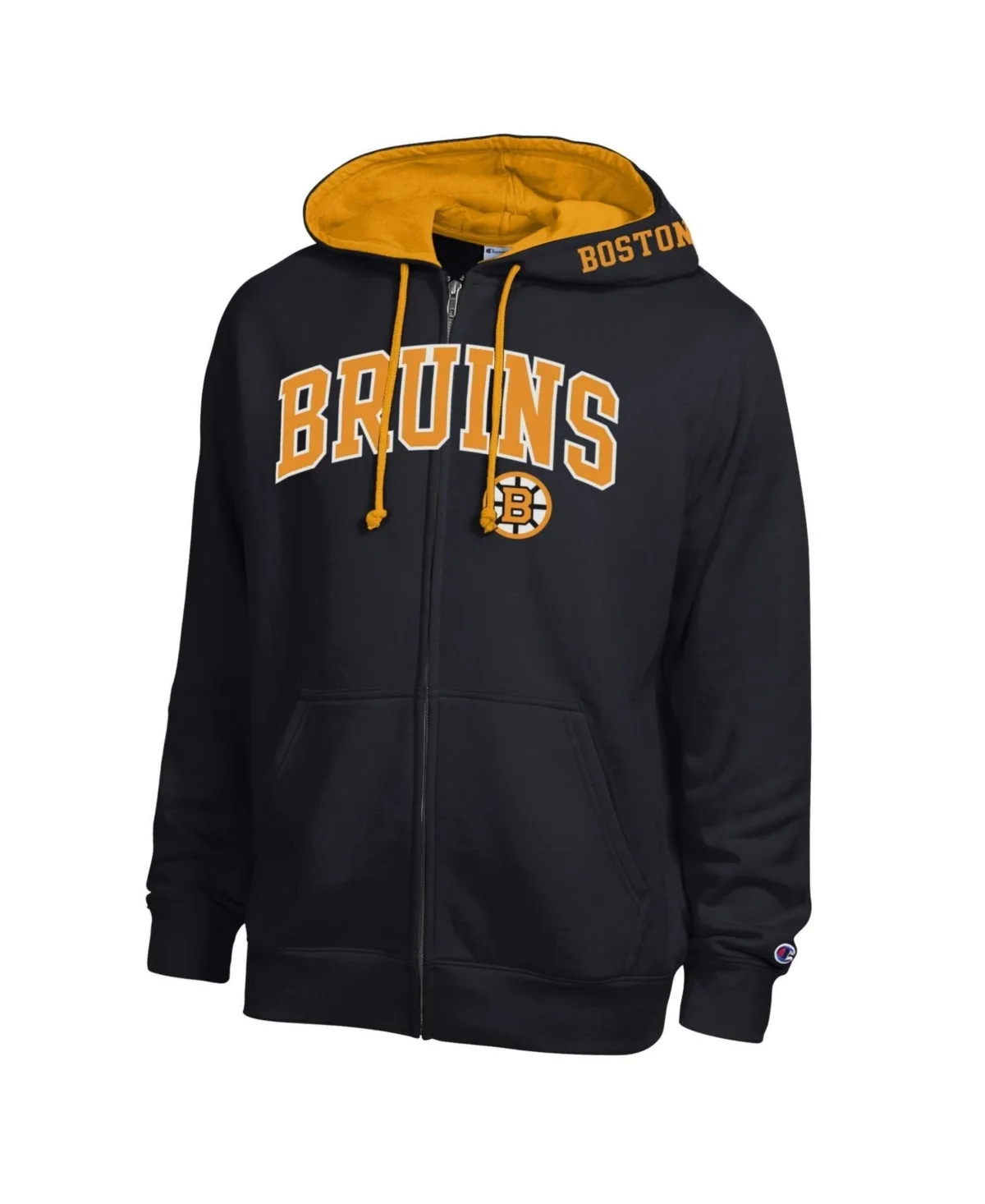 Full-Zip Graphic Long-Sleeve Hoodie