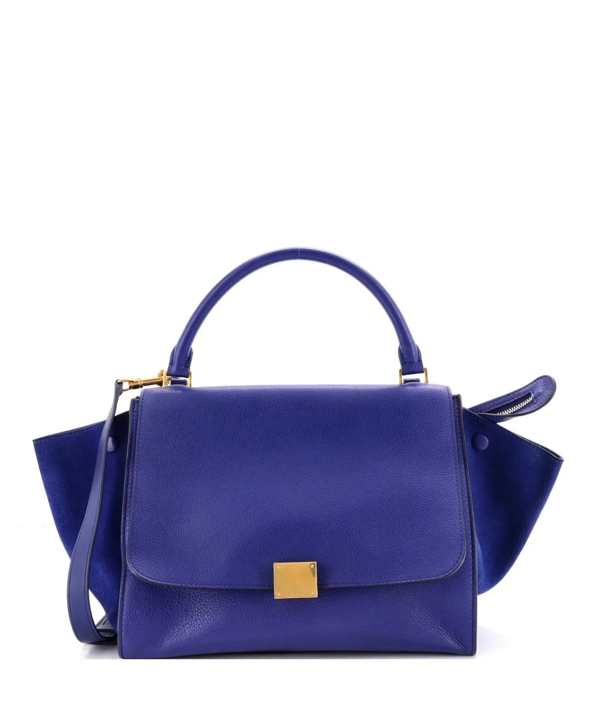 Pre-Owned Celine Medium Trapeze Bag Leather by Celine