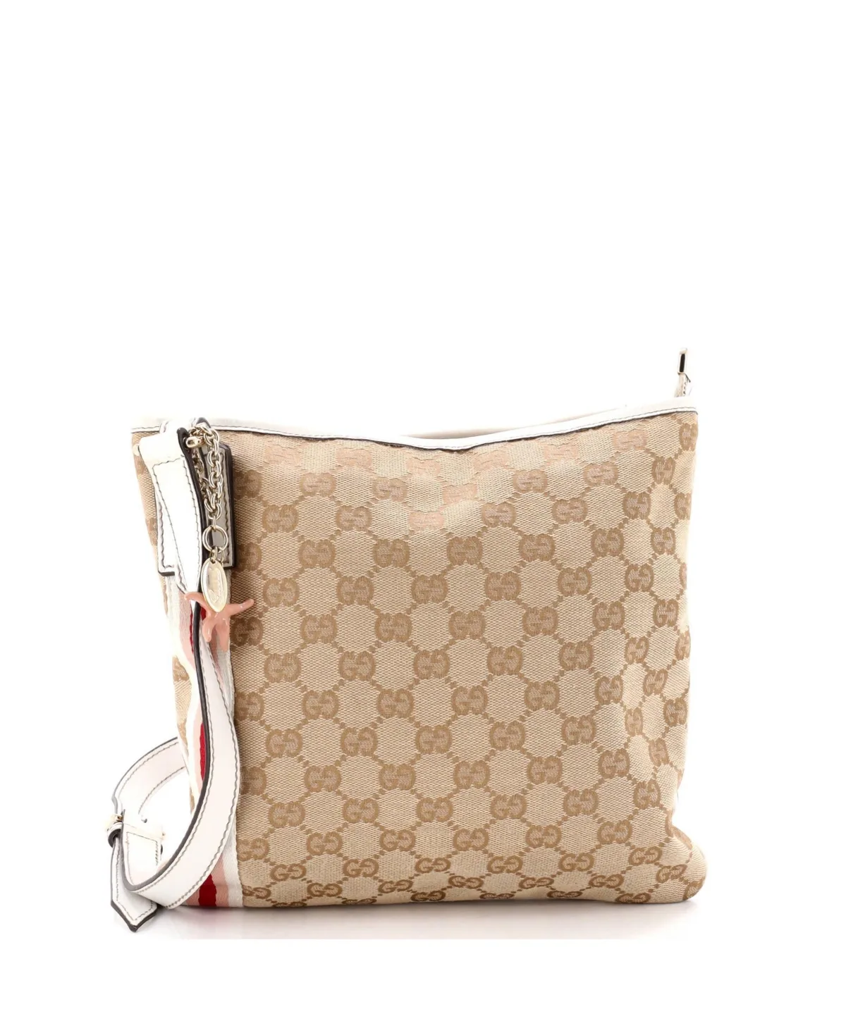 Pre-Owned Gucci Jolicoeur Messenger Bag Gg Canvas by Gucci