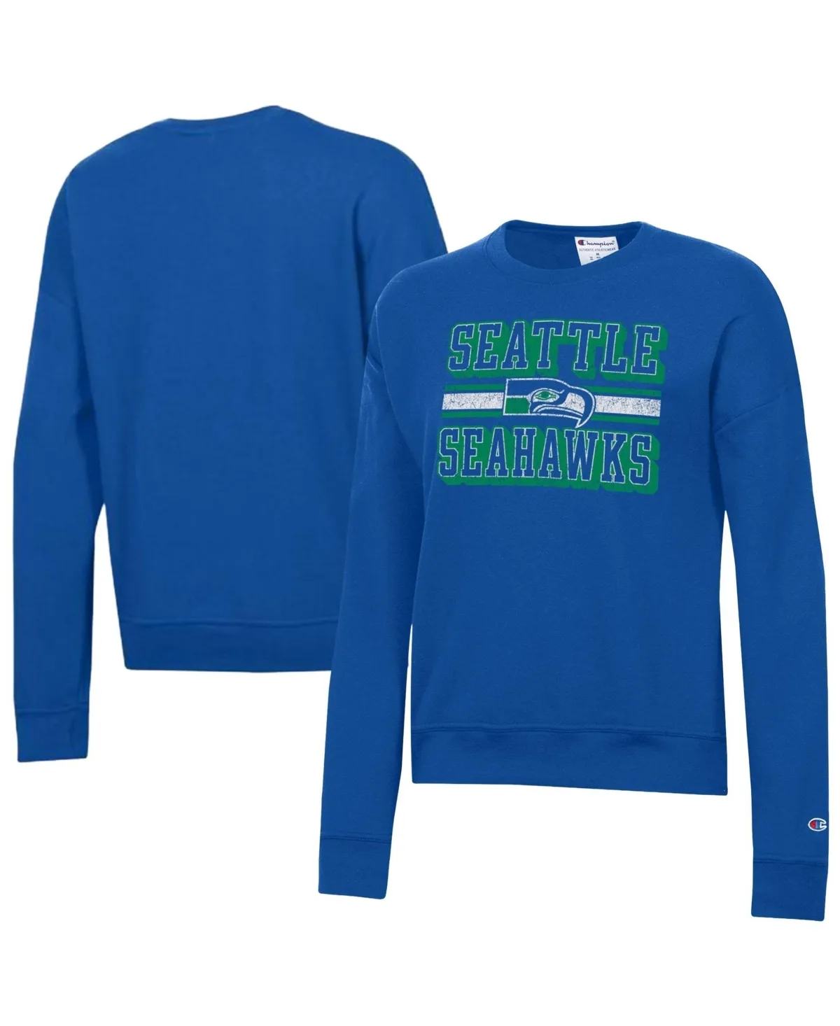 Seattle Seahawks Powerblend Crewneck Fleece Sweatshirt