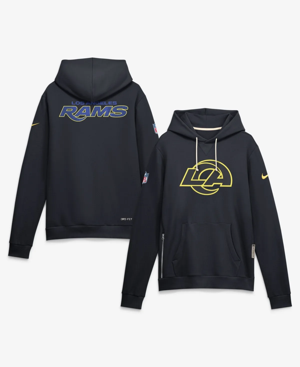 Los Angeles Rams Rivalries Collection Standard Issue Sideline Pullover Hoodie by Nike
