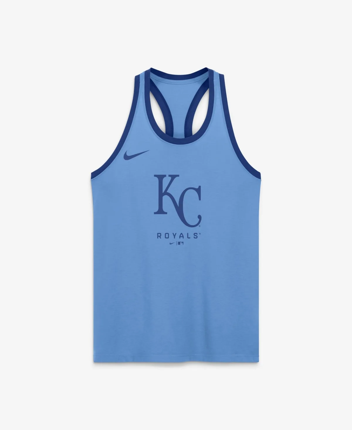 Kansas City Royals Tri-Blend Dri-Fit Racerback Tank Top by Nike
