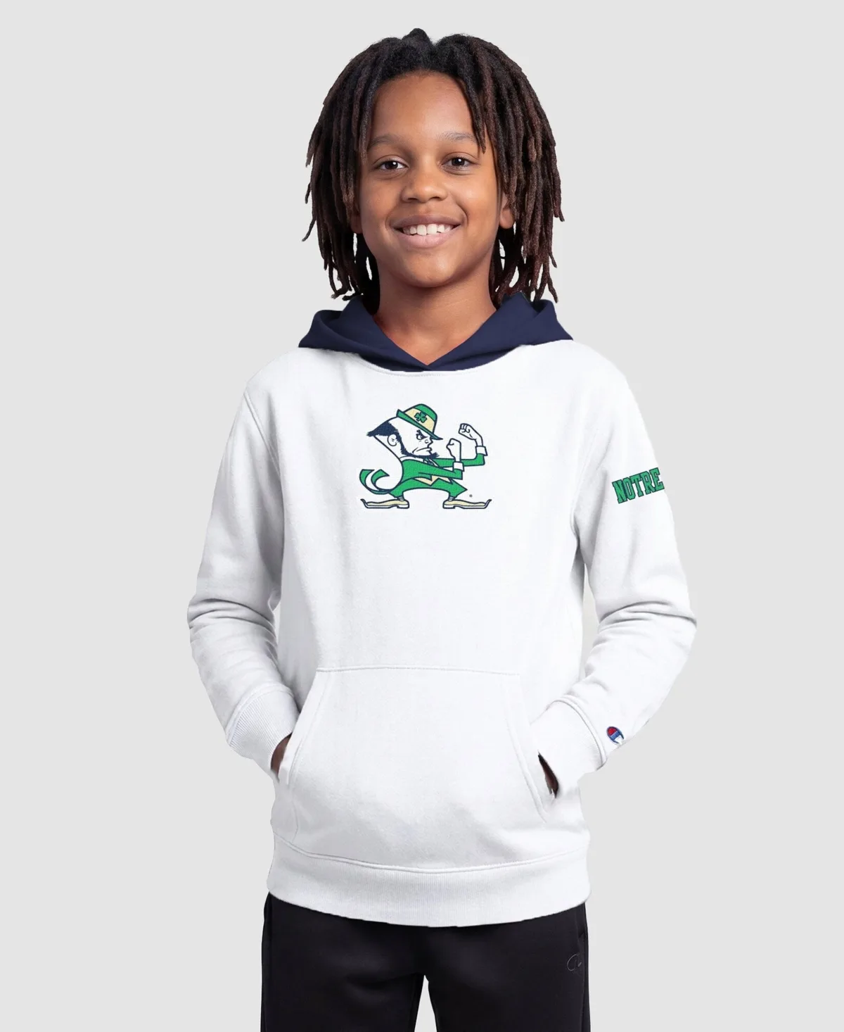 Notre Dame Fighting Irish Fleece Pullover Hoodie by Champion