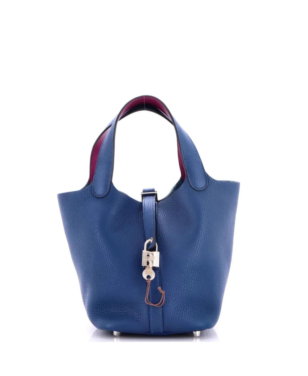 Pre-Owned Hermes Pm Eclat Picotin Lock Bag Clemence by Hermes