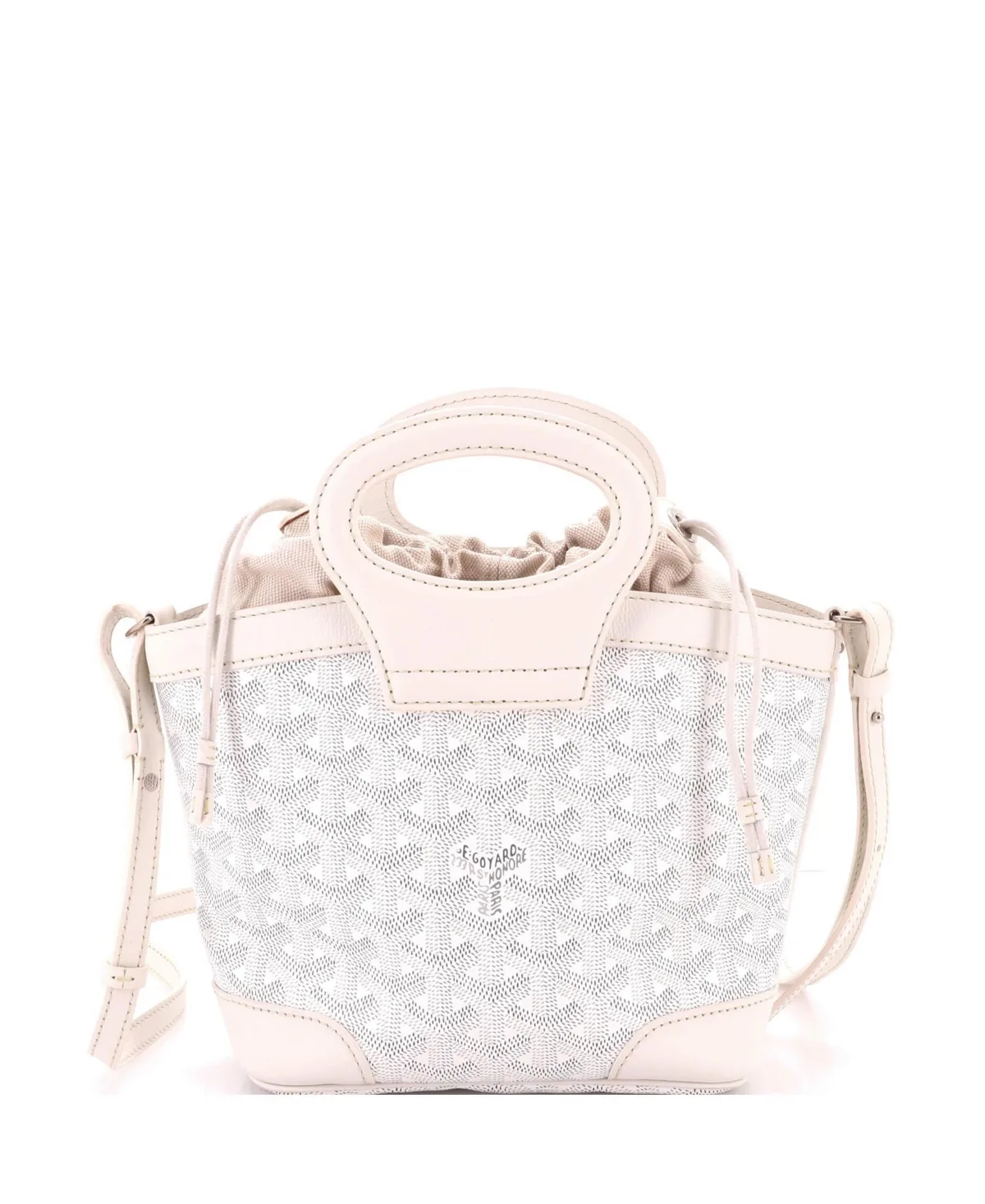 Pre-Owned Goyard Mini Beluga Bag Coated Canvas by Pre Owned Goyard