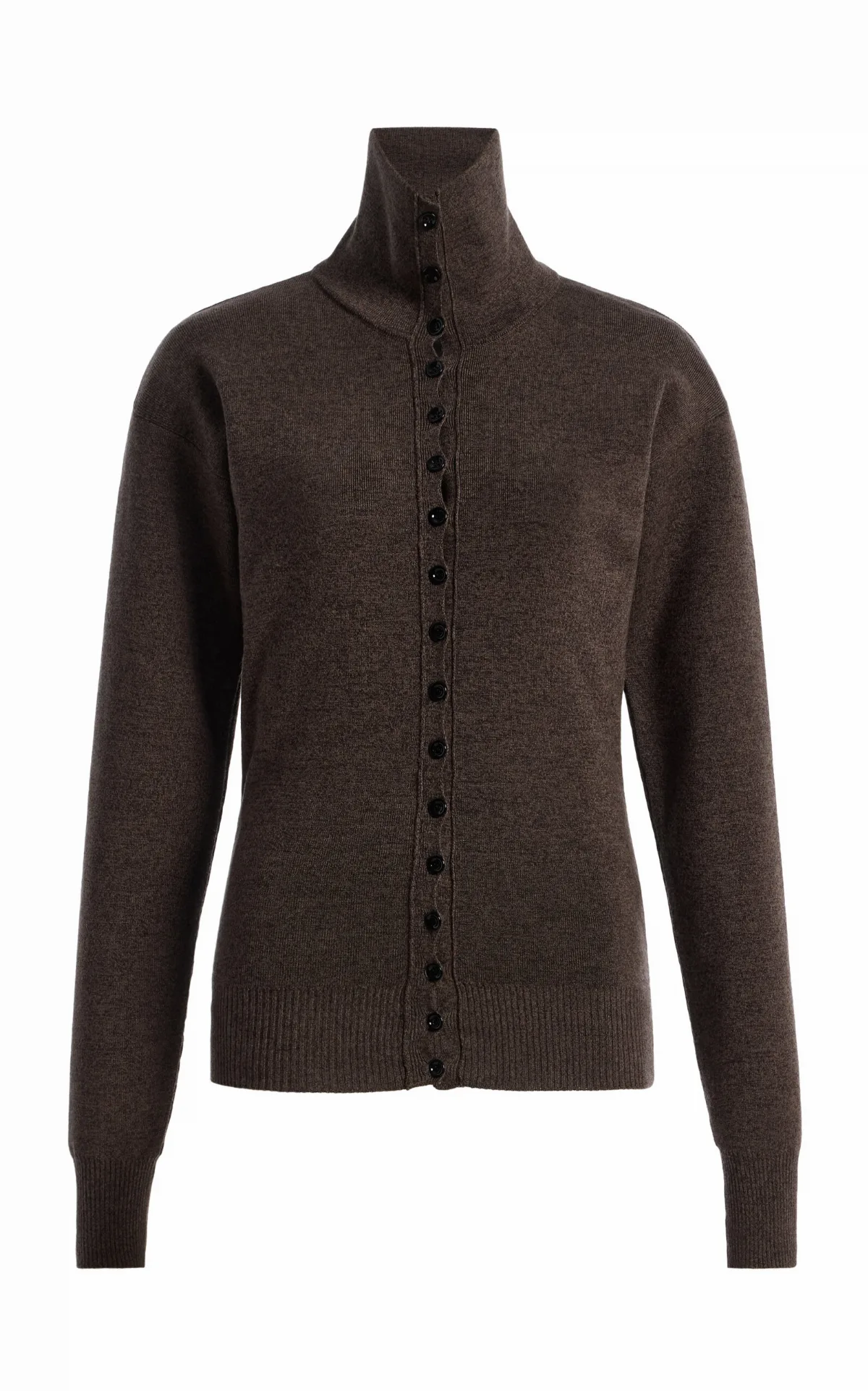 Buttoned Wool Top by Lemaire