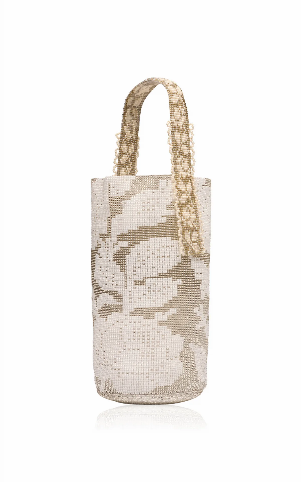 Lace Beaded Pouch by Pura Utz