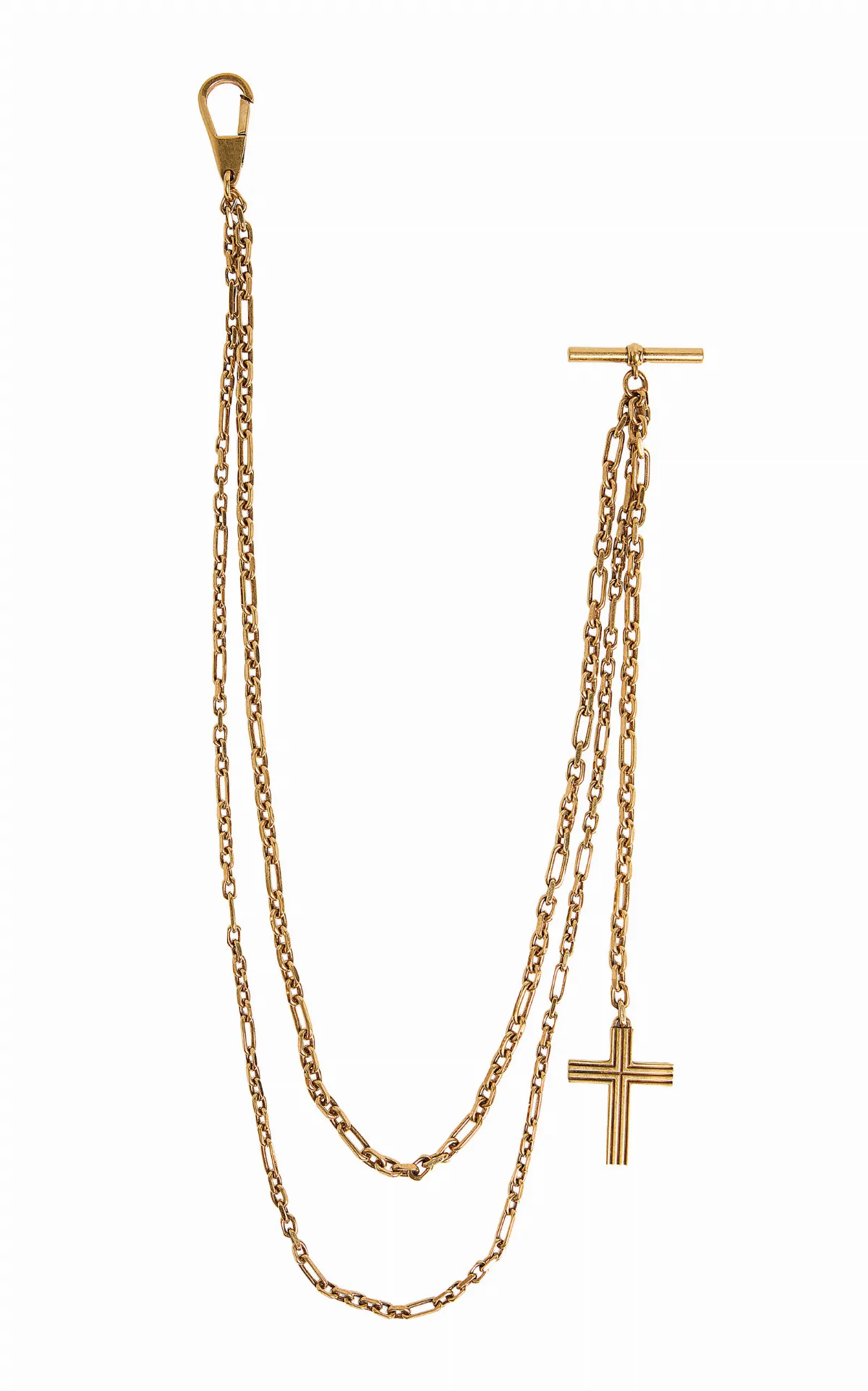 18K Gold-Plated Brass Wallet Chain by Khaite