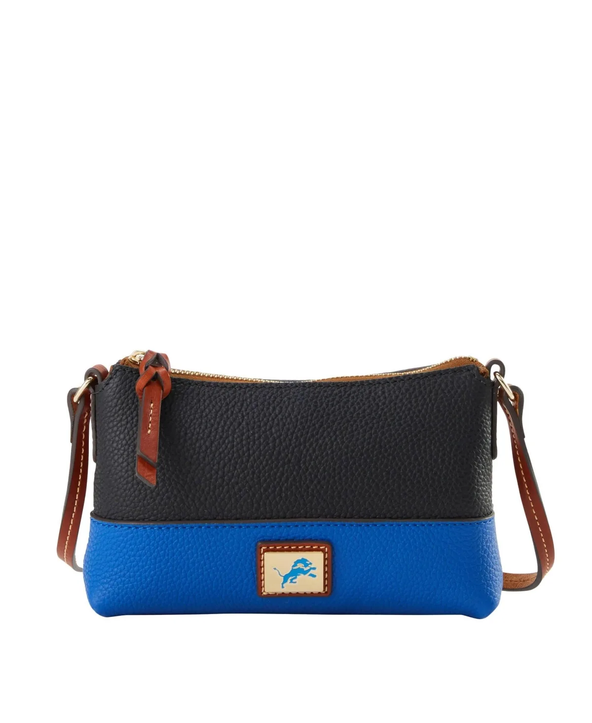 Detroit Lions Crossbody Leather Izzy Purse by Dooney & Bourke