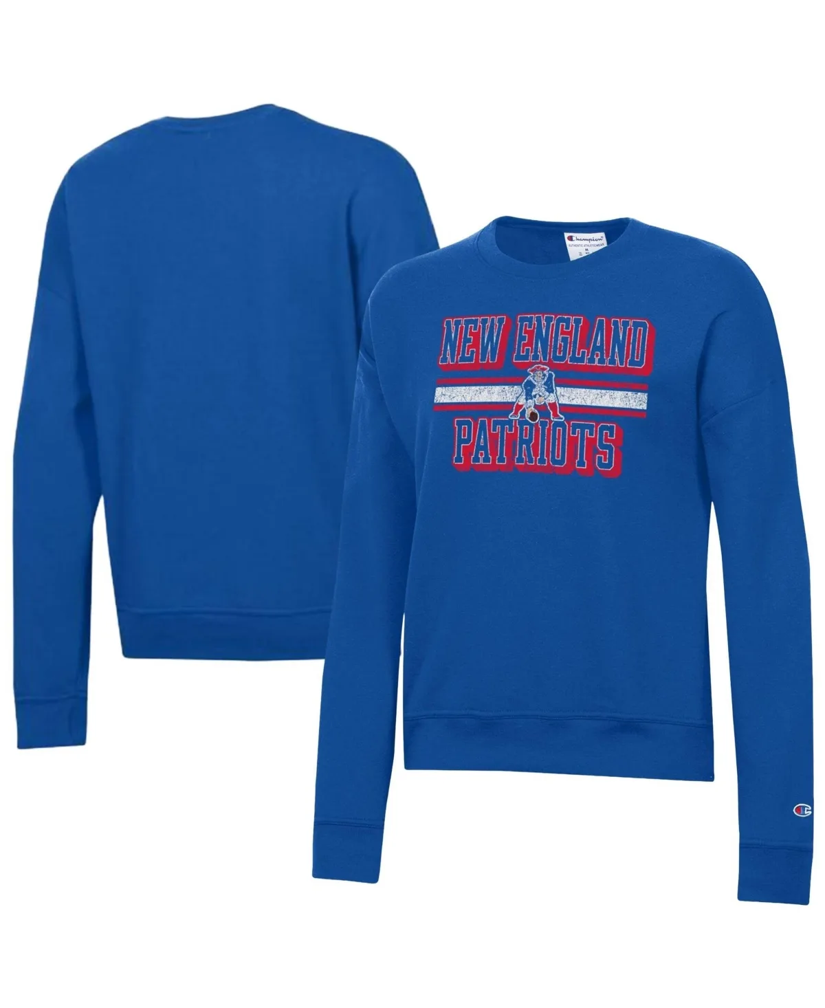 Powerblend New England Patriots Graphic Crewneck Sweatshirt by Champion