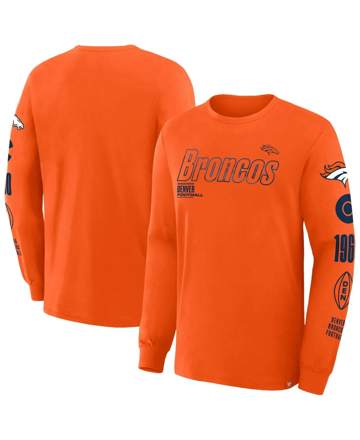 Checkdown Pass Screen Print Long Sleeve T-Shirt by Fanatics