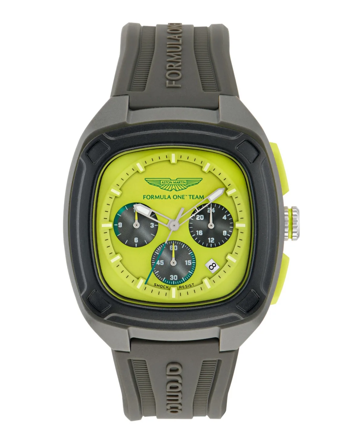 Ovr Chronograph Date Quartz Silicone Watch 44mm by Aston Martin F1